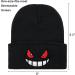 Ohjijinn Anime Beanie Knit Hat | Funny Winter Skiing Slouchy Cap for Men and Women | Soft and Warm Headwear in Black - Buy Online on GoSupps.com