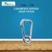 Marine City 316 Stainless Steel Carabiner Spring Snap Hook with Ring 2 Inches | for Climbing, Fishing, Hiking | Pack of 1 - Buy Online on GoSupps.com