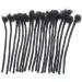 JISHENG Dreadlocks Extensions 100% Remy Human Hair Full Hand-made Permanent Dread Locs 0.4cm Width (14 Inch, 0.4cm-100 strands) 14 Inch 0.4cm-100 strands