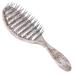 Metallic Marble Bronze Wet Brush Speed Dry Hair Brush - Vented Design with HeatFlex Bristles, Ergonomic Handle - Pain-Free Hair Detangling - Buy Online on GoSupps.com