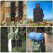 Hejo 3 Set Molle Pouch - Tactical Pocket Belt for Outdoor Camping & Bike Tours - Black - Buy Online on GoSupps.com