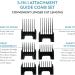 WAHL Professional 5-in-1 Clipper Guide Comb Set | Grooming for Dogs Cats & Horses - Arco Bravura Figura Chromado - Buy Online on GoSupps.com