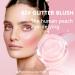Glitter Color Changing Blush: Multi-Use Cream for Cheek, Lip & Eye - Waterproof Gel Makeup, PH Finish Blush - Buy Online on GoSupps.com