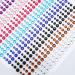Buy Self-Adhesive Glitter Stones for Makeup | 900 Piece Face Jewels - 3mm 4mm 5mm - Buy Online on GoSupps.com