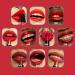3INA Makeup Lipstick 270 - Dark Red Long Lasting Matte Lip Colour with Vitamin E & Shea Butter - Buy Online on GoSupps.com