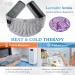 Maginno Microwave Heating Pad for Back Pain Relief and Cramps - Lavender Aroma - 100% Herbs & Clay - Moist Therapy Pack for Lumbar, Waist, Stomach, Neck, Shoulder - Weighted Wrap - Warm & Cold Compress - Buy Online on GoSupps.com