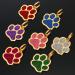 JATEBI 2 Pack Personalized Glitter Paw Pet ID Tags - Custom Engraved for Cats and Dogs - Easy to Read - Blue - Buy Online on GoSupps.com