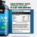 High Strength Calcium and Vitamin D Supplement - 180 Tablets with Vitamin D3, Magnesium, Zinc & Vitamin C - Supports Bone, Cartilage & Muscle Health - Osteo Supplements - Buy Online on GoSupps.com