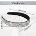 Sibba Rhinestone Wide Hair Band - Bridal Wedding Fashion Headpiece - Buy Online on GoSupps.com