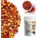 Spices&herbsuk Organic Dried Red Crushed Chilli Flakes 100g - Perfect for Pizza, Pasta, BBQ, and More! - Buy Online on GoSupps.com