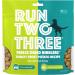 RUN TWO THREE Freeze Dried Nibblers - Freeze Dried Dog Treats -Ultra Premium Quality, All Natural, Few Ingredients, High Energy Proteins, Made in the USA Turkey Sweet Potato Recipe