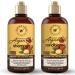 WOW Skin Science Moroccan Argan Oil Shampoo and Conditioner Set - Moroccan Oil Shampoo & Conditioner Set Sulfate & Paraben Free - Shampoo & Conditioner Set for All Hair Types