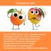 Cheeky Friends Bio Fruit Traps - Mango & Orange for Babies & Kids | Vegan Sugar-Free Lactose-Free | 12 Pack (4 x 23g) - Buy Online on GoSupps.com