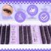 Self Adhesive Lashes Clusters - Fluffy Wispy Eyelash Extensions | Reusable Press On Lashes | No Glue Needed | 10-14mm C Curl | 126pcs by Yawamica - Buy Online on GoSupps.com