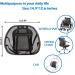 Lumbar Support with Massage Beads for Lower Back Pain Relief - Ergonomic Design for Car, Office Chair, Wheelchair & Home - Buy Online on GoSupps.com