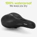 VELMIA Bike Seat: Comfy Memory Foam Saddle for Men & Women | Waterproof, Smart Zone-Concept | Ideal for Exercise, BMX, MTB & Road Touring - Buy Online on GoSupps.com