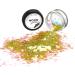 Moon Glitter Iridescent Chunky Yellow Cosmetic Glitter - 0.10oz | Face, Body, Nails, Hair & Lips - Buy Online on GoSupps.com