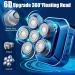2024 Head Shavers for Bald Men - 6-in-1 Waterproof Grooming Kit with Nose & Beard Trimmer - Rechargeable Electric Shaver - Buy Online on GoSupps.com