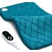 Electric Heating Pad for Back Pain Relief  Heating Pads for Cramps 9 Temperature Settings and 4 Auto Shut Off  Blue-Green Heat Therapy for Shoulder Neck Back  Machine Washable Extra Large (12''x24'')