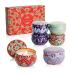 Scented Candles Gift Set 6 Pack Aromatherapy Candle Set Stress Relief Gifts for Women 78H Burning Natural Soy Wax Vanilla Candles Candle Gifts for Women Mothers day gift Red