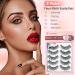 MLEN DIARY C-Sunny-5pairs Flutter Habit 3D Curl Faux Mink Lashes - 5 Pairs - Buy Online on GoSupps.com
