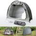 Bike Cover Storage Tent, Foldable Outdoor Bike Tent for Bikes, Garden Tools, Lawn Mover, Waterproof Storage Tent AU-94R