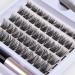 Lanciley Individual Lashes CC Curl DIY Eyelash Extension Kit - 45 Clusters with Glue & Tweezers - Easy to Use for Makeup Beginners - Fluffy Style - Buy Online on GoSupps.com