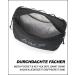 Avor Bar Bag Mini Black Eclipse | Water-Repellent Handlebar Pocket | 1L Volume | 2 Indoor Pockets | Sustainable & PFC-Free - Buy Online on GoSupps.com