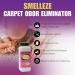 SMELLEZE Natural Carpet Deodorizer - Odor Eliminator Powder for New Carpets Rugs & Upholstery | 2 lb. Natural Odor Removal Solution - Buy Online on GoSupps.com