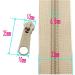 Leekayer 5 Beige Nylon Coil Zippers - 10 Yards Bulk with 25 Sliders for DIY Sewing Craft - Beige - Buy Online on GoSupps.com