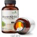Futurebiotics Vitamin K2 with D3 2 in 1 Support 5000 IU Vitamin D3 & 90 mcg Vitamin K2 MK-7 Non-GMO 120 Tablets 120 Count (Pack of 1) - Buy Online on GoSupps.com