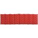 Rapeseed Heat Pillow 75x20cm - 8-Chamber Red Hearts Grain Pillow for Pain Relief | International Shipping - Buy Online on GoSupps.com