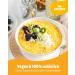 Oatsome Mango Mia Smoothie Bowl - 100% Natural Vegan No Added Sugar - Easy Breakfast Superfood - 400g - Buy Online on GoSupps.com