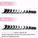 Individual Eyelash Extensions D0.20 - 15mm Length | 1:1 Eyelash Technology | C D Curl | Premium Quality - Buy Online on GoSupps.com