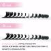 Premium Single Eyelashes 1:1 Technology - C Curl & D Curl Extensions (8-15mm) | 9mm C-0.20 Individual Eyelash Extensions - Buy Online on GoSupps.com