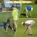 Kamitty Shag Bag for Golf Balls - Retriever with Aluminum Tube, Pocket & Tee Holder - Holds up to 80 Balls - Buy Online on GoSupps.com