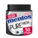 MENTOS GUM de 50 Chewing-Gum sans Sucres Pure Fresh Parfum Menthe R glisse 100 g