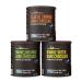 Castle Kitchen Natural Hot Chocolate Mix Variety Pack (42 Oz) - Dairy-Free, Vegan Complete Mixes - Just Add Water - Pack of 3 (Classic Caramel, Double Dutch, Marvelous Mint Dark Chocolate) 14 oz Each Caramel, Mint, Dark Chocolate