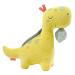 Fehn Nachtlicht Dino - Cuddly toy with "Glow -in -the -Dark" embroidery - Multifunctional baby sleep aid as a bedside lamp still light night lamp & bed lamp - for babies & children from 0+ months dino single