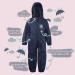 Metzuyan Unisex Baby Waterproof Puddle Rainsuit All-In-One 18-24 Months Navy - Buy Online on GoSupps.com