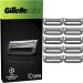 Gillette Labs Men's Heated Razor Blades Pack of 10 Refill Blades