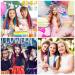 Kyerivs 20 Inch Rainbow Clip in Hair Extensions - 24 PCS, Long Straight Synthetic Hairpieces for Girls. Perfect for Parties & Gifts - Multi Color Highlights - Buy Online on GoSupps.com