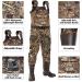 OXYVAN Men's Duck Hunting Waders with 600G Insulation, Neoprene, Waterproof Chest Waders - M10/W12 - Buy Online on GoSupps.com