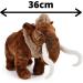 Zappi Co Plush Children's Stuffed Toy - Safari Animals Collection (30cm) - Woolly Mammoth - Buy Online on GoSupps.com
