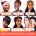 BLOM Original Boho Headbands for Women - 2-Pack Non Slip Knotted Headband - Made in Bali - Multistyle Elastic Head Wrap for Running, Yoga & Fashion - Buy Online on GoSupps.com
