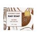 NATURE'S APOTHECARY Coconut Cake Premium Bar Soap | Coconut Oil & Coconut milk Castile Soap - Eco-Friendly Vegan Hypoallergenic All-Natural Plant-Derived Cold-Processed Handmade in USA