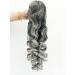 IMISSU Long Curly Claw Ponytail Clip On Hair Extension Pony Tail Hair Piece (Black Ombre Gray 1T0906) - Buy Online on GoSupps.com