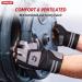 Padded Workout Gloves with Elastic Wrist Wraps - Full Palm Protection for Weightlifting - Grey Medium - Buy Online on GoSupps.com