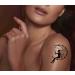 Dopetattoo 6 Sheets Fairy Moon Temporary Tattoos for Women Girls 3.7x3.7 - Fake Tattoos Set - Buy Online on GoSupps.com