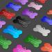 30-Pack Aluminum Dog Tags with Chains - Waterproof DIY Pet ID for Dogs & Cats | Designage - Buy Online on GoSupps.com